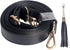 Beaulegan Classic Long Purse Strap Replacement, Microfiber Leather, Adjustable for Crossbody/Shoulder Bag, 1 Inch Wide (Black/Gold)...