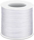 Anezus White Nylon String for Bracelets, 0.8mm Nylon Thread Braided Nylon Cord Wind Chime Outdoor Twine String for Beading, Necklaces, Blinds, DIY...