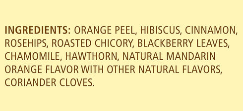 Celestial Seasonings Mandarin Orange Spice Herbal Tea, 20 Count...