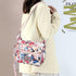 WITERY Crossboby Bag for Women - Waterproof Nylon Multi-Pocket Purse Floral Shoulder Bag Zipper Handbag Messenger Bag...