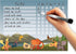 Kid’s Dry Erase Whiteboard Chore Chart | Removable and Restickable Adhesive Decal | Fine-Tip Magnetic Marker Included | 9” x 12" (Mythical Creatur...