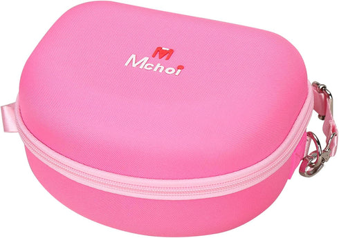 Mchoi Hard Case Suitable for Riwbox CT-7 Pink/for Jack CT-7S Cat Green 3.5mm/ for iClever IC-HS01 Bluetooth Wireless Over-Ear Headphones Headset f...