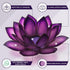 Capiz Shell Lotus Flower Decor Tealight Candle Holder for Serene Ambiance - Handmade Decorative Candle Holders for Meditation, Yoga, and Relaxatio...