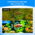 8 Pack Fish Tank Filter, Filter Cartridges Compatible with Tetra Whisper Bio-Bag Filters Medium Replacement Filter Cartridges for Whisper ReptoFil...