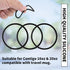 6PCS Contigo Replacement Lid Parts - Replacement Rubber Lids Seals Compatible with 16oz & 20oz Leak-Proof Travel Mug Contigo Water Bottle Lids Rep...