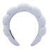 Spa Headband Women, Makeup Hair Band for Washing Face, Sponge Spa Headband Makeup Removal, Shower, Facial Mask, Thick Skincare Hair Accessory (Blu...