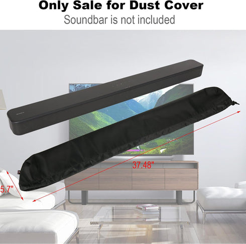 TXEsign Dust Cover Protective Case Compatible with Sony S100F 2.0ch Soundbar, Speaker Case Dust Case for TV Soundbar Slipcover Sony S100F Speaker ...