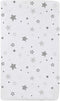 TL Care Printed 100% Cotton Knit Fitted 18" x 36" Cradle/Bassinet Sheet - Compatible with Mika Micky Bassinet, Super Stars, Soft Breathable, for B...