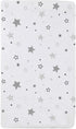 TL Care Printed 100% Cotton Knit Fitted 18" x 36" Cradle/Bassinet Sheet - Compatible with Mika Micky Bassinet, Super Stars, Soft Breathable, for B...