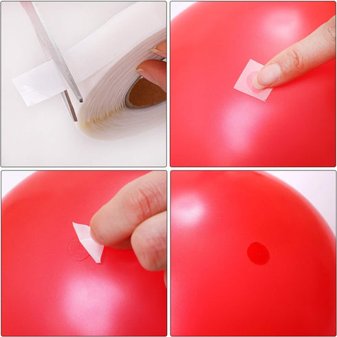 URATOT 500 Pieces (1 Roll) Glue Points Removable Balloon Glue Points Double Sided Dots Tape for Craft Wedding Decoration...