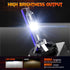 CAR ROVER D1S/D1C 8000K 35W Xenon Headlight Replacement Bulb with Metal Stents Base for 12V Car Head Lights (Pack of 2)...