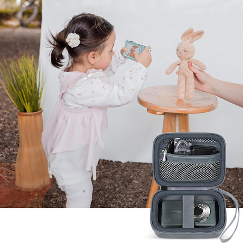 Digital Camera Case Compatible with VAHOIALD FHD 1080P/ for CAMKORY Digital Point and Shoot/for KODAK PIXPRO FZ45-BK 16MP Vlogging/for IWEUKJLO/fo...