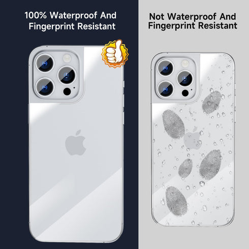 [6 in 1 for iPhone 15 Pro Max Screen Protector, 2 Pack iPhone 15 Pro Max Back Screen Protector with 2 Pack Camera Lens Protector and Front Screen ...