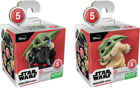 STAR WARS The Bounty Collection Series 5, 2-Pack Grogu Figures, 2.25-Inch-Scale Helmet Hijinks, Peek-A-Boo, Toy for Kids Ages 4 and Up...