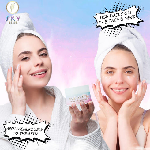 Peptides | Retinol | Hyaluronic Acid | Vitamin C & E | Aloe Vera | Jojoba Oil | face moisturizer Cloud 9 Nourishing Cream...