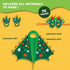 jackinthebox Dinosaur Toys for Kids 3-5,3-in-1 Dino Dress-Up Kit, Arts and Crafts for Boys and Girls, Dinosaur Costume, Great Gift for Kids Ages 3...