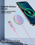 Magnetic Wireless Charger 15W Ultra-Fast Apple Mag-Safe Charger for iPhone 15/15 Pro/15 Plus/15 Pro Max/14/13/12 Series Magnet Charging Pad with S...