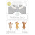 SwaddleDesigns Transitional Swaddle Sack, Arms Up Half-Length Sleeves & Mitten Cuffs, Swaddle for Newborn Transition to Baby Sleep Sack Wearable B...