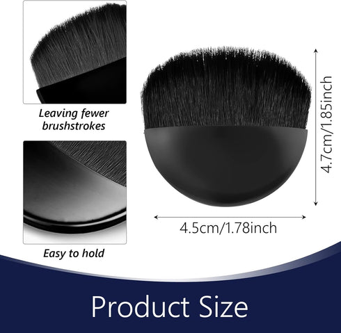 4 Pieces Paint Flat Brush Applicator Black Modge Podge Brushes Artist Drawing Brush Basic Diamond Art Painting Brush for Gesso Oil Paint Watercolo...