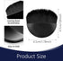4 Pieces Paint Flat Brush Applicator Black Modge Podge Brushes Artist Drawing Brush Basic Diamond Art Painting Brush for Gesso Oil Paint Watercolo...