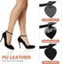Healifty 3 Sets Detachable High Heels Anti Slip Shoe Straps Anti- Loose Heels Ankle Straps Self- Adhesive Heel Cushion Inserts Heel Straps for Hig...