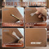 ARCSSAI ARCSSAL Brown Leather Repair Kit for Furniture, Leather Couch Repair Kit for Sofa, Jacket, Car Seats and Purse with Super Easy Instruction...