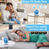 CD Player with Speakers Bluetooth Desktop CD Players for Home Kpop Music CD Player with LED Screen FM Radio Remote Control Timer Support AUX USB T...