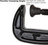 1 Inch C-Clamp Set, 12-Pack Quality Iron C Clamps, Clamps for Woodworking, Welding and Building...