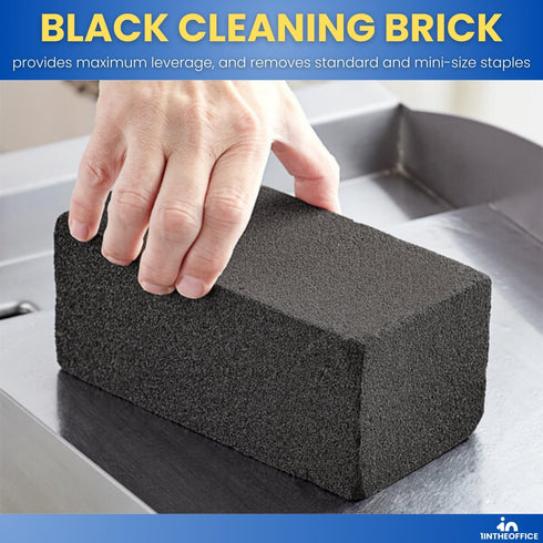 Grill Cleaning Brick, Griddle Cleaning Block, Reusable, Black, 2 Pack...