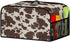 Brown Cow Print Durable Slow Cooker Cover Dustproof Wear-Resisting Slow Cooker Dust Cover Fit Most 6-8 Quart Oval Slow Cooker for Kitchen Dining T...