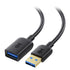 Cable Matters Long USB to USB Extension Cable 10 ft (USB 3.0 Extension Cable/USB Extender) in Black for Webcam, VR Headset, Printer, Hard Drive an...