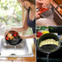 2 Pcs Clip on Strainer, Pot Strainer for Pasta Meat Vegetables Fruit, Silicone Strainer - Fit All Pots and Bowls...