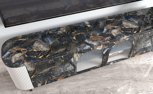 Marble Black Contact Paper Peel and Stick Countertops Gold Contact Paper Peel and Stick Wallpaper for Kitchen Waterproof Vinyl Film Marble Shelf L...