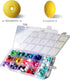 150PCS 12mm Lentil Silicone Beads 7 Color Set DIY Focal Beads Mix Color Silicone Beads for Pens Rubber Beads Loose Beads for Art Craft...