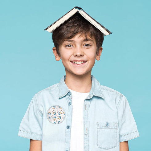 10 Pcs Blank Button Pins 2.9 inch DIY Button Pins Make Your Own Buttons Custom Button Pins with Pins Clear Picture Buttons Badges Kit for Crafts C...