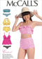McCall's Patterns M7168 Misses' Swimsuits Sewing Template, E5 (14-16-18-20-22)...