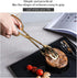 2 Pieces Buffet Salad Tongs for Kitchen Serving and Cooking, Stainless Steel Food Scissor Tongs, Catering Utensil for Bread Cake Bake Steak Barbec...