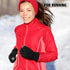 2 Pairs Women's Winter Touchscreen Gloves Warm Fleece Lined Knit Gloves Elastic Cuff Winter Texting Gloves...