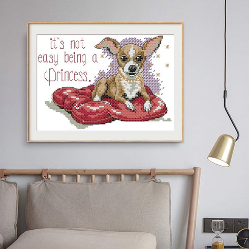 ITSTITCH Stamped Cross Stitch Kits for Beginners Full Range of Cross Stitching Preprinted Pattern for Kids or Adults, DIY Needlepoint Starter Kits...