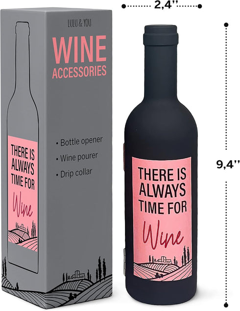 Lulu & You Wine Kit - Wine Opener Set - Wine Gift for Any Wine Enthusiast | Wine Accessories for Wine Lovers...