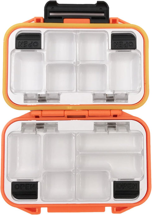 Waterproof Fishing Lure Box Spoon Hooks Baits Storage Tackle Box Containers for Casting Fishing Fly Fishing,Large/Medium/Small Lure Case...
