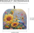 Sunflower Bird Kettle Dust Cover Teapots Dust Cover Insulated Breakfast Pot Cover Kitchen Tea Cosy Tea Cozies with Cotton Keep Warm for Dining Roo...