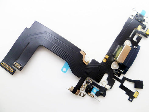 USB Dock Charging Port Flex Cable PCB Board Module Replacement Compatible with Apple iPhone 13 Mini (Blue)...