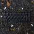 mintcaps Black Translucent Keycaps Cherry Profile Doubleshot Keycap Set 121 Keys Custom Keyboard Keycaps for 60% 65% 75% Cherry MX Mechanical Keyb...