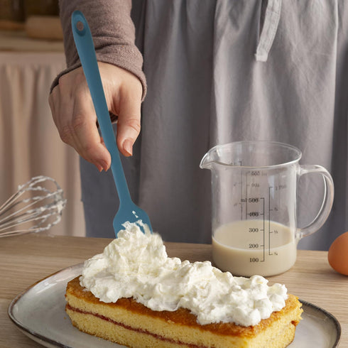 Silicone Spatula Set, 5-Piece Heat Resistant (600°F) Food Scraper, One-Pieces Seamless Design, Perfect for Cooking Mixing & Baking - BPA Free and ...
