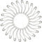 120Pcs 2 Inch Curved Safety Pins, Quilting Basting Pins Versatile and Sturdy Nickel-Plated Steel Pins for Precise Quilting...