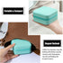 MODENGKONGJIAN Mini Jewelry Travel Case, PU Leather Travel Jewelry Organizer Box, Small Portable Portable Jewellery Storage Holder for Womens Ring...