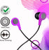 Maxell 199730 Bass 13 Heavy-Bass in-Ear Earbuds with Microphone (Purple)...