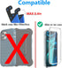 Portable Cell Phone Stand for Desk 4 Pack, Foldable Pocket Travel Mobile Phone Holder, Upgrade Universal V Smartphone Kickstand Mount Compatible w...