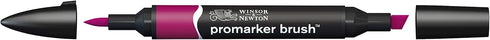 Winsor & Newton Promarker Brush, Maroon...